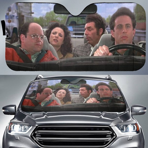 Seinfeld Car Sunshade Seinfeld George Costanza Car Sun Shade-image