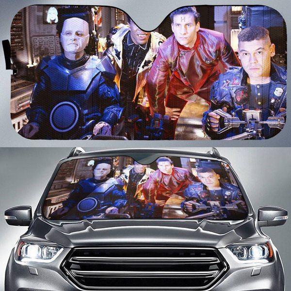 Red Dwarf Car Sunshade Red Dwarf Movie Car Sun Shade-image