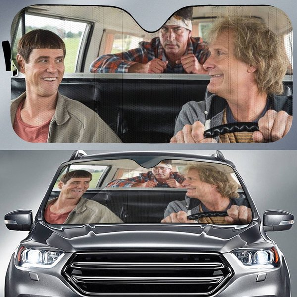 Dumb And Dumber Movie Car Sun Shade Dumb Dumber Car Sun Shade-image