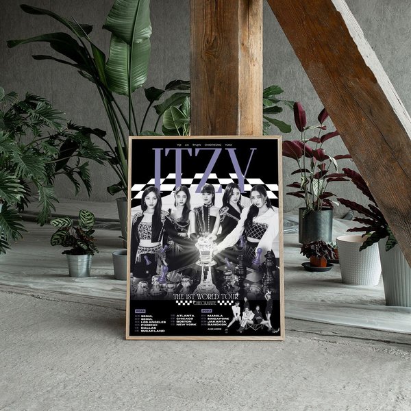 Itzy The World Tour 2023 Poster-image