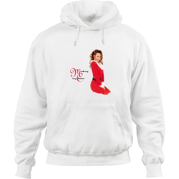 Mans Mariah Carey Merry Christmas Classic Hoodies