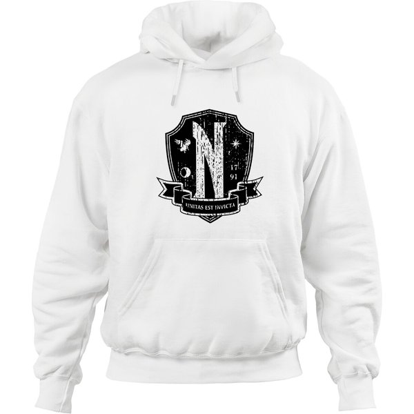 Nevermore Academy 1791 Hoodies, Wednesday Tv Series 2022 Hoodies-image