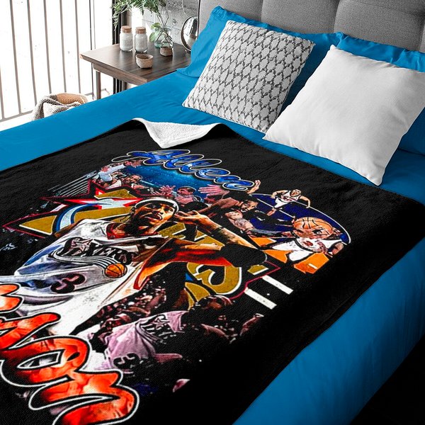 Vintage Allen Iverson The Answer Baby Blankets