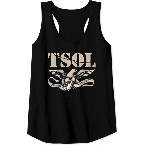 True Sounds Of Liberty Tank Tops, Tsol, Punk Rock Band-image