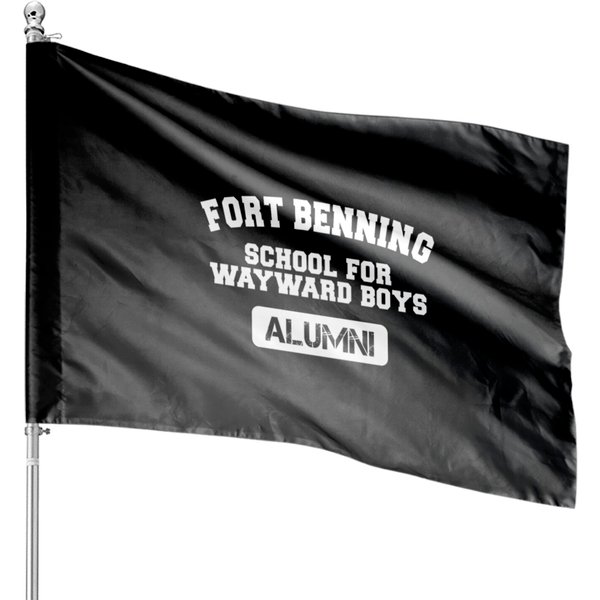 Fort Benning School For Wayward Boys Alumni Bct House Flags-image