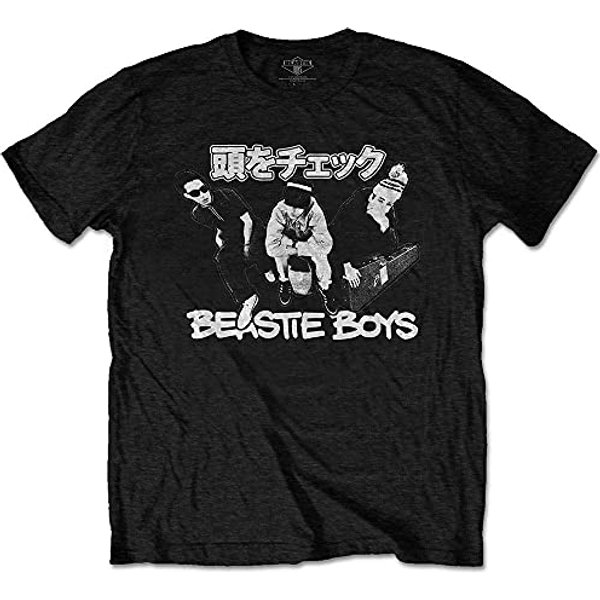 Beastie Boys Men's Check Your Head Japanese T-Shirt-image