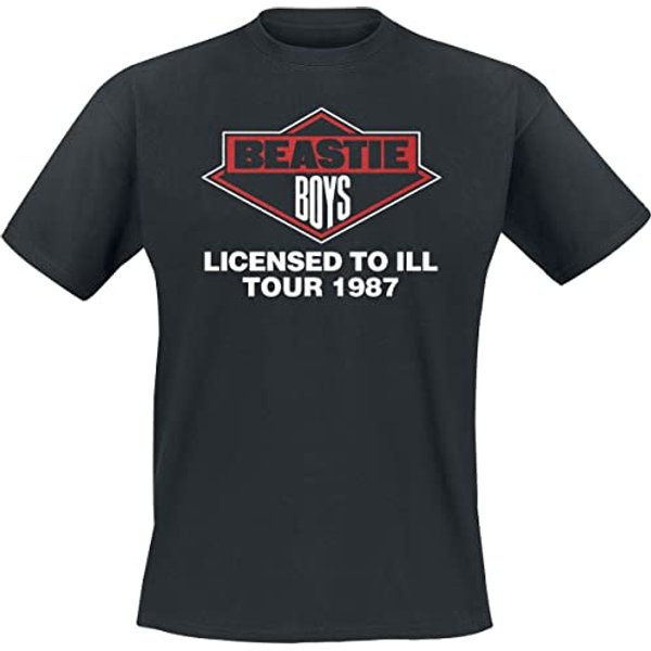 Beastie Boys Men's Licensed To Ill Tour 1987 T-Shirt-image