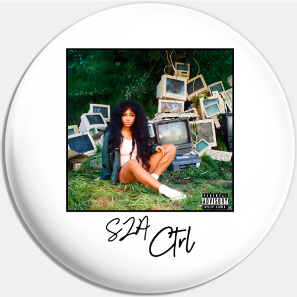 Sza Ctrl Album Enamel Pin-image