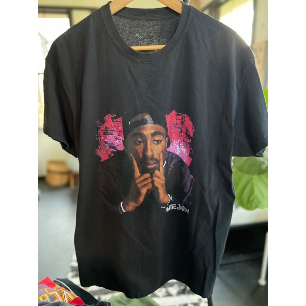 Tupac Shakur Poetic Justice 1993 Movie Promo T Shirt-image