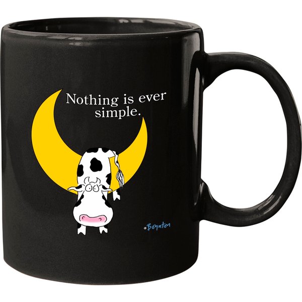 Nothing Is Ever Simple By Sandra Boynton Mugs-image