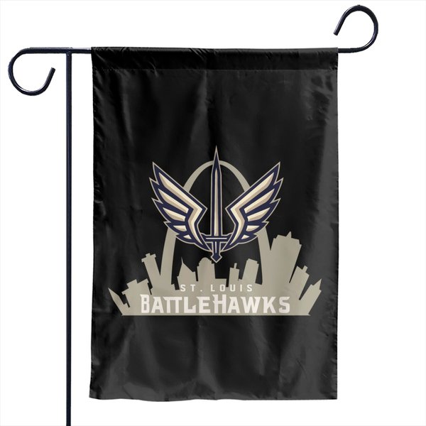 St. Louis Battlehawks Garden Flags-image