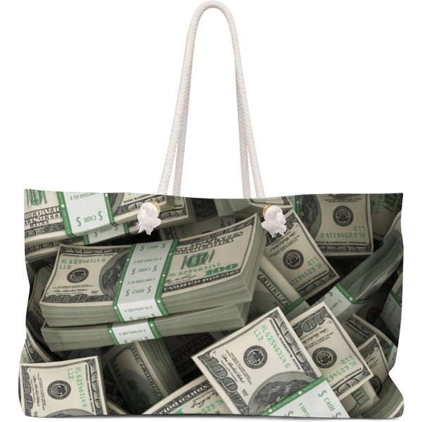 Money 3d Print Small Business Owner Oversized Weekender Bag