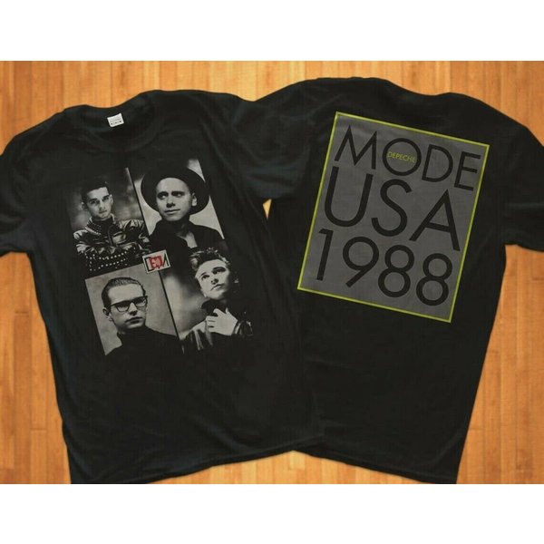 Vintage Dep Mode Usatour 1988 Concert T Shirt-image