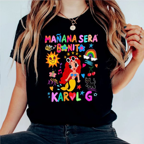 Karol G Manana Sera Bonito T-Shirts-image