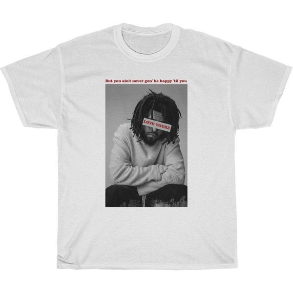 J. Cole Shirt, Love Yourz T-Shirt, Concert Tour Merch-image
