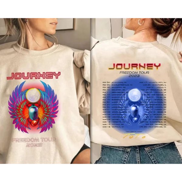 Journey 50Th Anniversary Tour 2023 Sweatshirt-image