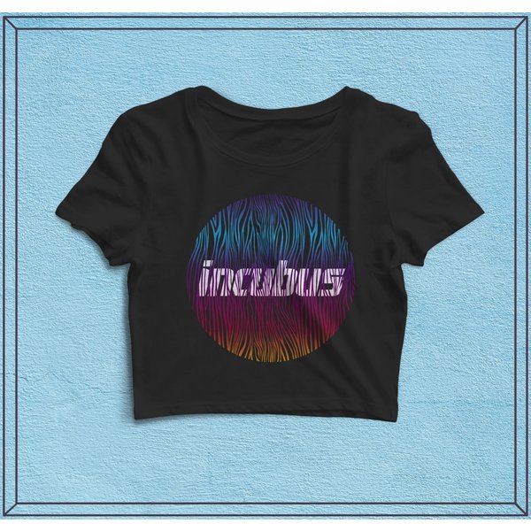Incubus Vintage Crop Top - Music Shirt, Women Shirts, Incubus Shirt