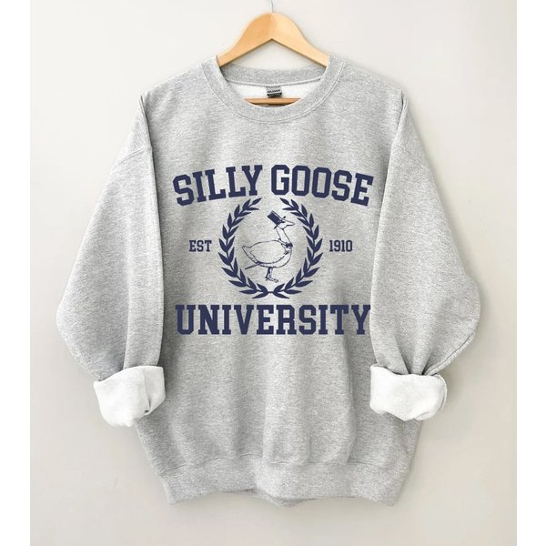 Silly Goose University Sweatshirt, Silly Goose Sweatshirt-image