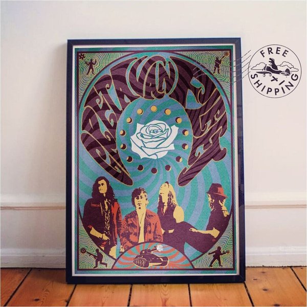 Greta Van Fleet Vintage Music Poster-image