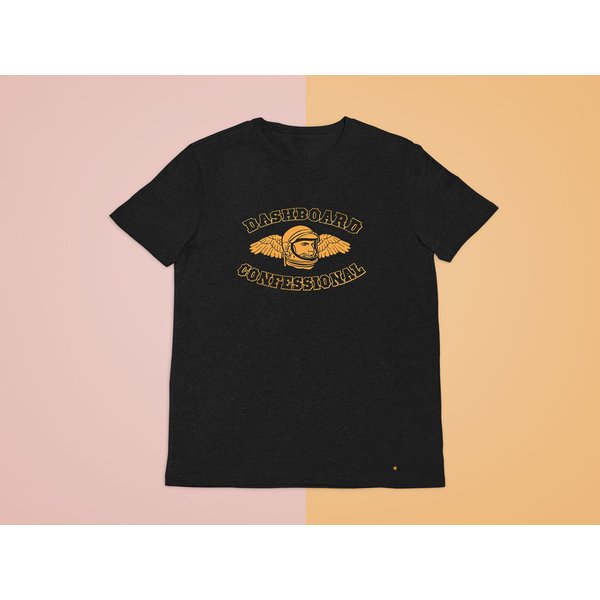 Dashboard Confessional Black Tee Shirt-image