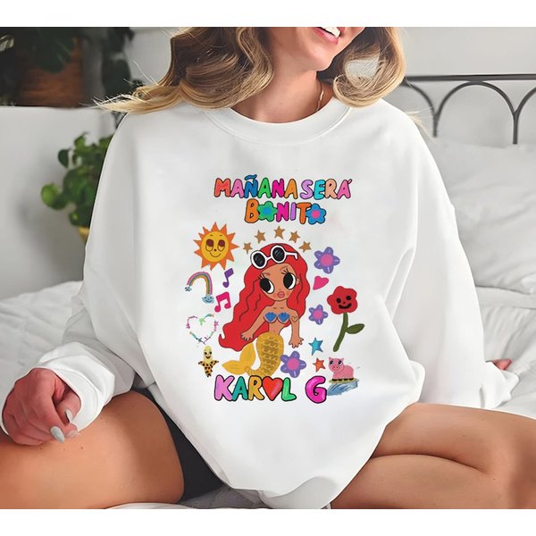 Karol G Maana Sera Bonito Shirt, Karol G Vintage Sweatshirt-image