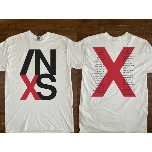 Inxs X Factor Tour 1991 T-Shirt, Inxs Band T-Shirt-image