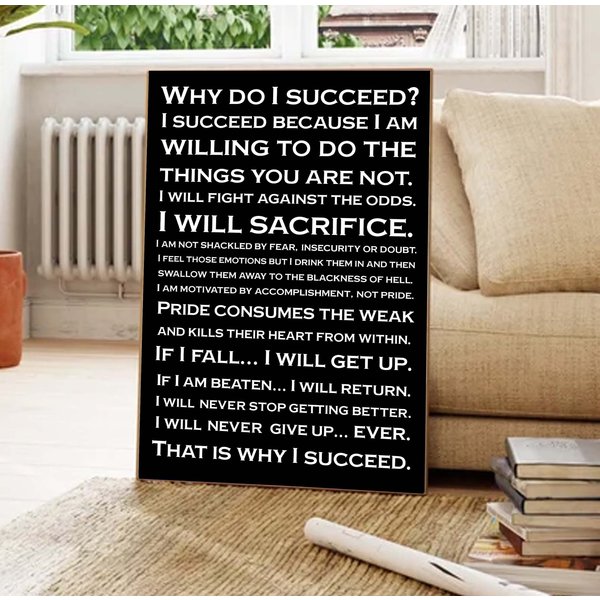 Michael Jordan Succeed Quotes Poster