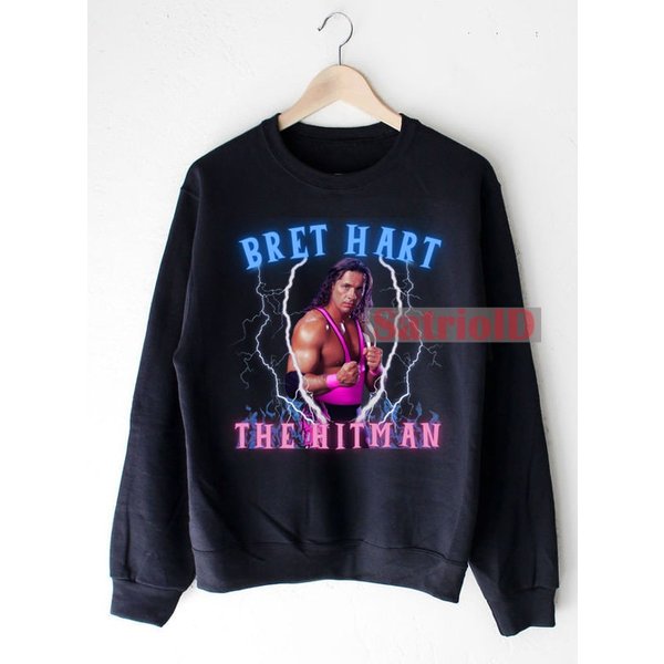 Bret Hart The Hitman Sweatshirt Bret Hitman Hart-image