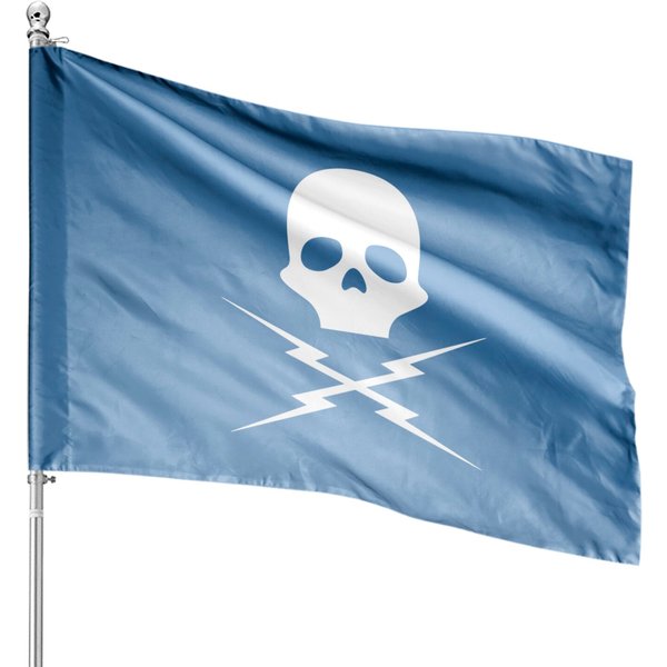 Death Proof Skull - Death Proof - House Flags-image