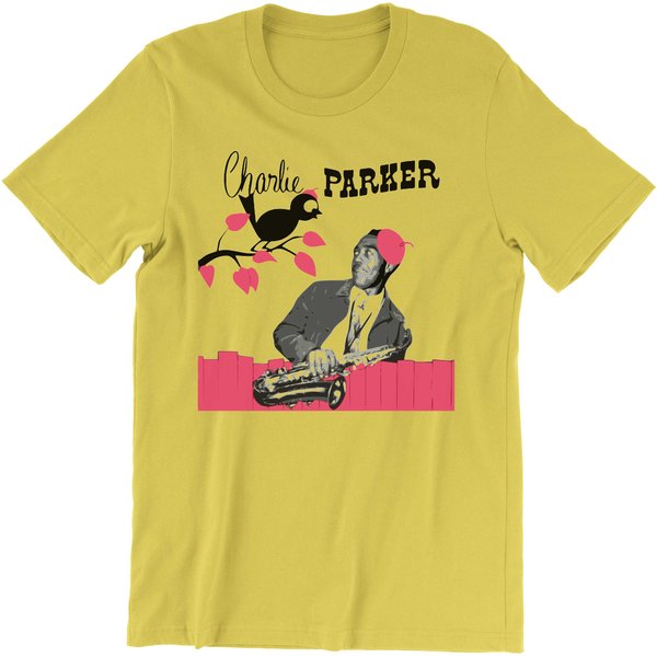 Charlie Parker T-Shirt - Bird - Saxophonist - John Coltrane - Miles Davis-image