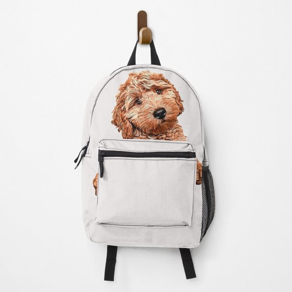 Cavapoo Labradoodle Goldendoodle Poodle Mix Backpack-image