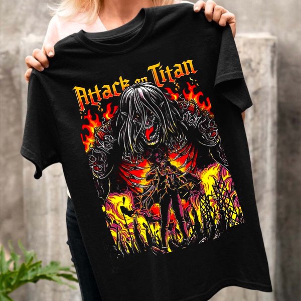 Unisex Attack Titan Sweatshirt , Anime Fan Gift, Titan Shirt-image