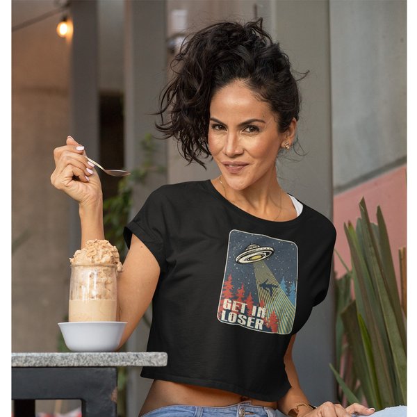 Ufo Crop Top - Get In Loser Croptop-image