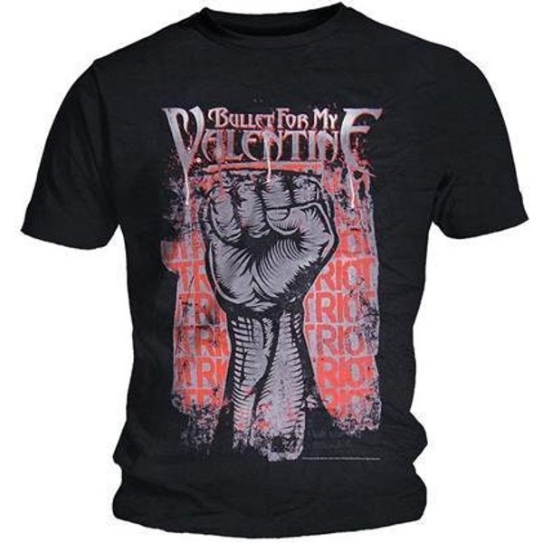 Bullet For My Valentine Unisex Tee: Riot-image