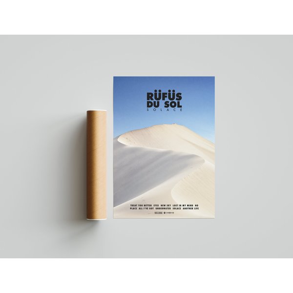 Rufus Du Sol 'Solace' Album Poster-image