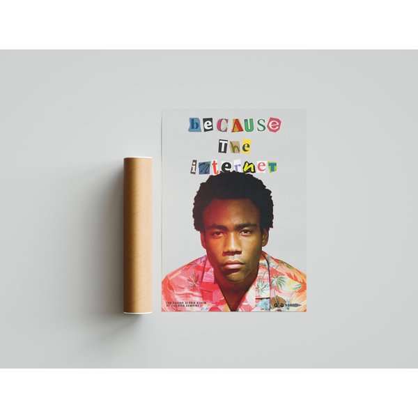 Childish Gambino 'Because The Internet' Album Poster-image