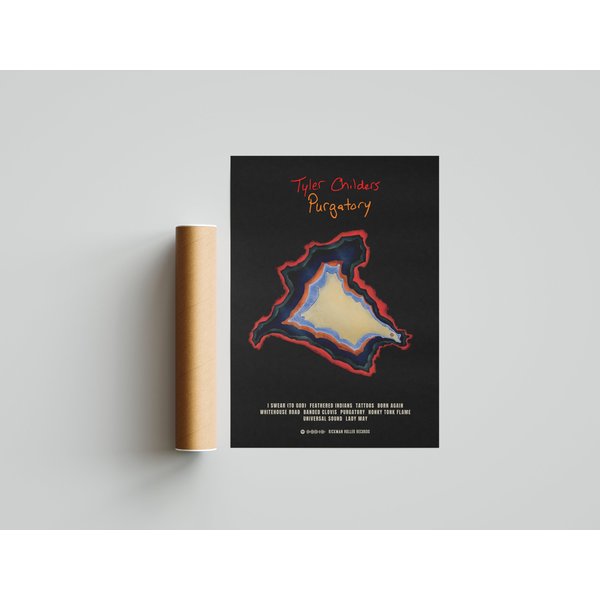 Tyler Childers 'purgatory' Album Poster