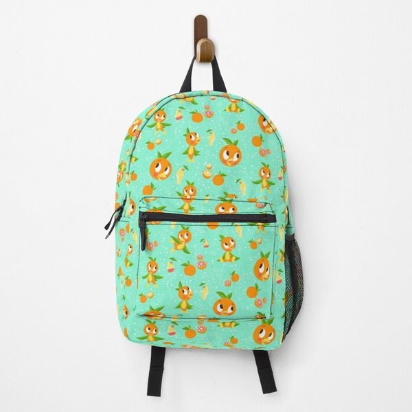 Orange Bird With Dole Whip Backpack-image