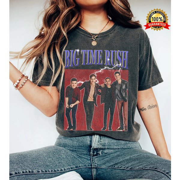 Big Time Rush Shirt, Big Time Rush Forever Tour T Shirt-image