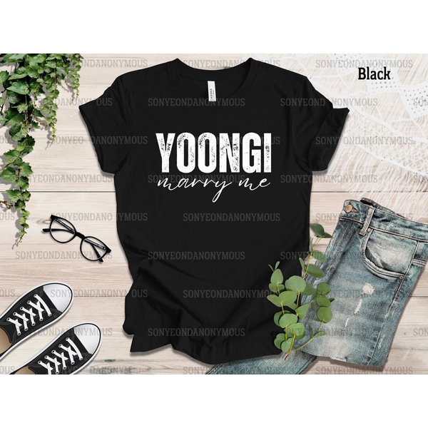 Yoongi Marry Me T-Shirt-image