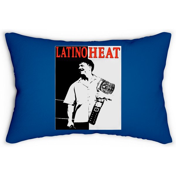 Eddie Guerrero Championship Belt Latino Heat Lumbar Pillows-image