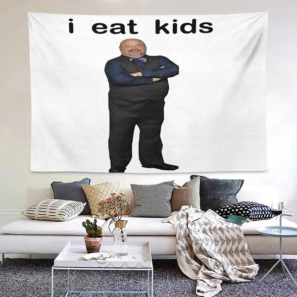 I Eat Kids Tapestry Funny Tapestries-image