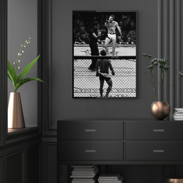 Conor Mcgregor Vs Chad Mendes Poster, Conor Mcgregor Wall Art-image