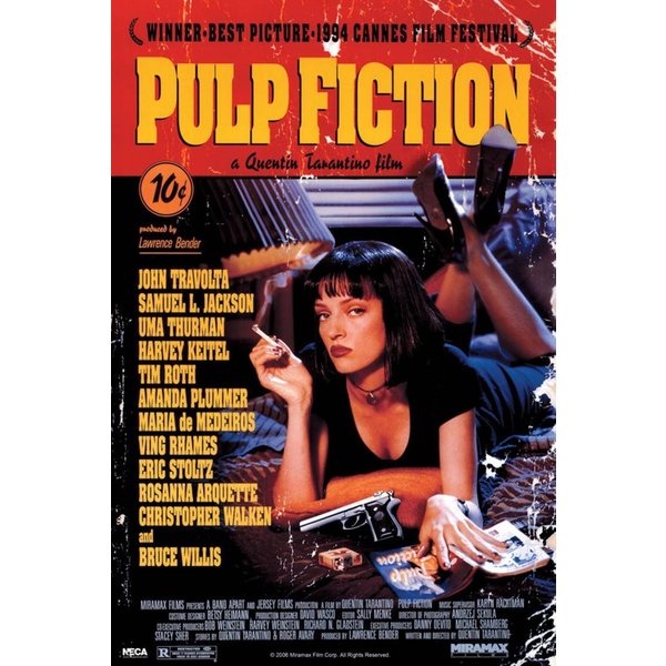 Pulp Fiction Movie Sheet Poster