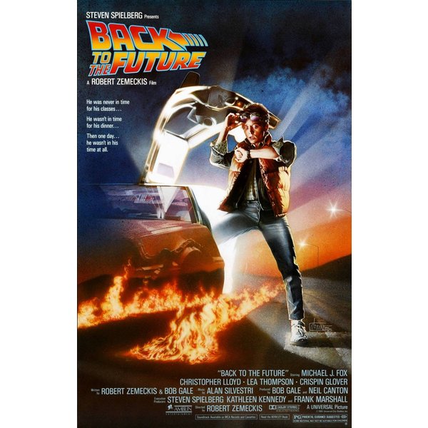 Back To The Future Movie Sheet Poster