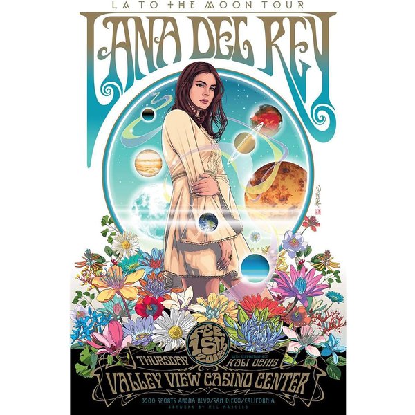 Divine Posters Lana Del Rey Musician Singer Poster-image