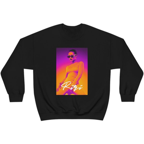 Rihanna Hip Hop Sweatshirt - Rapper Clothing Merchandise-image