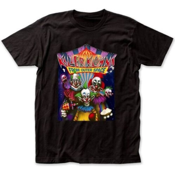 Killer Klowns Poster T Shirt, Killer Klowns Vintage T-Shirt-image