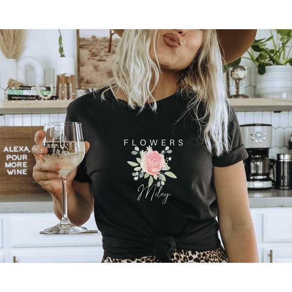 I Can Buy Myself Flowers, Miley Cyrus Shirt, Flowers Shirt, Tour 2023, Concert Tee Shirt-image