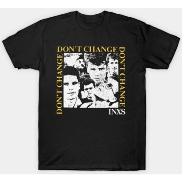 Vintage Inxs Dont Change T-Shirt, 1990S X Tour Vintage Concert-image